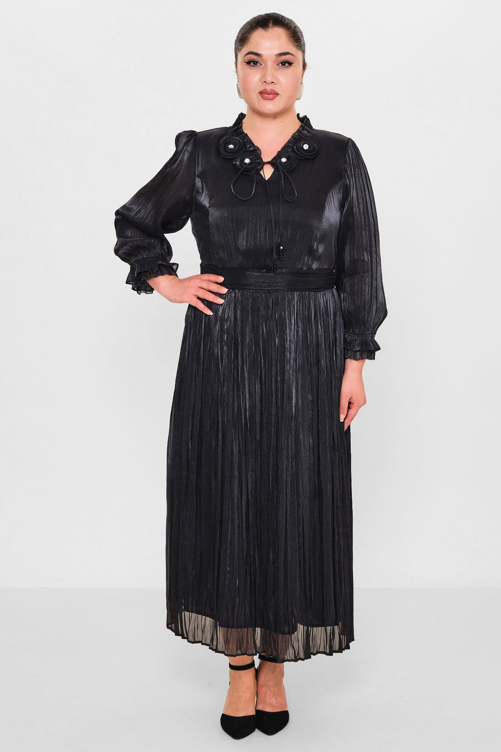 Gumanize - Plus Size Dress (GMZ2026-24-7316) - 8690200089800