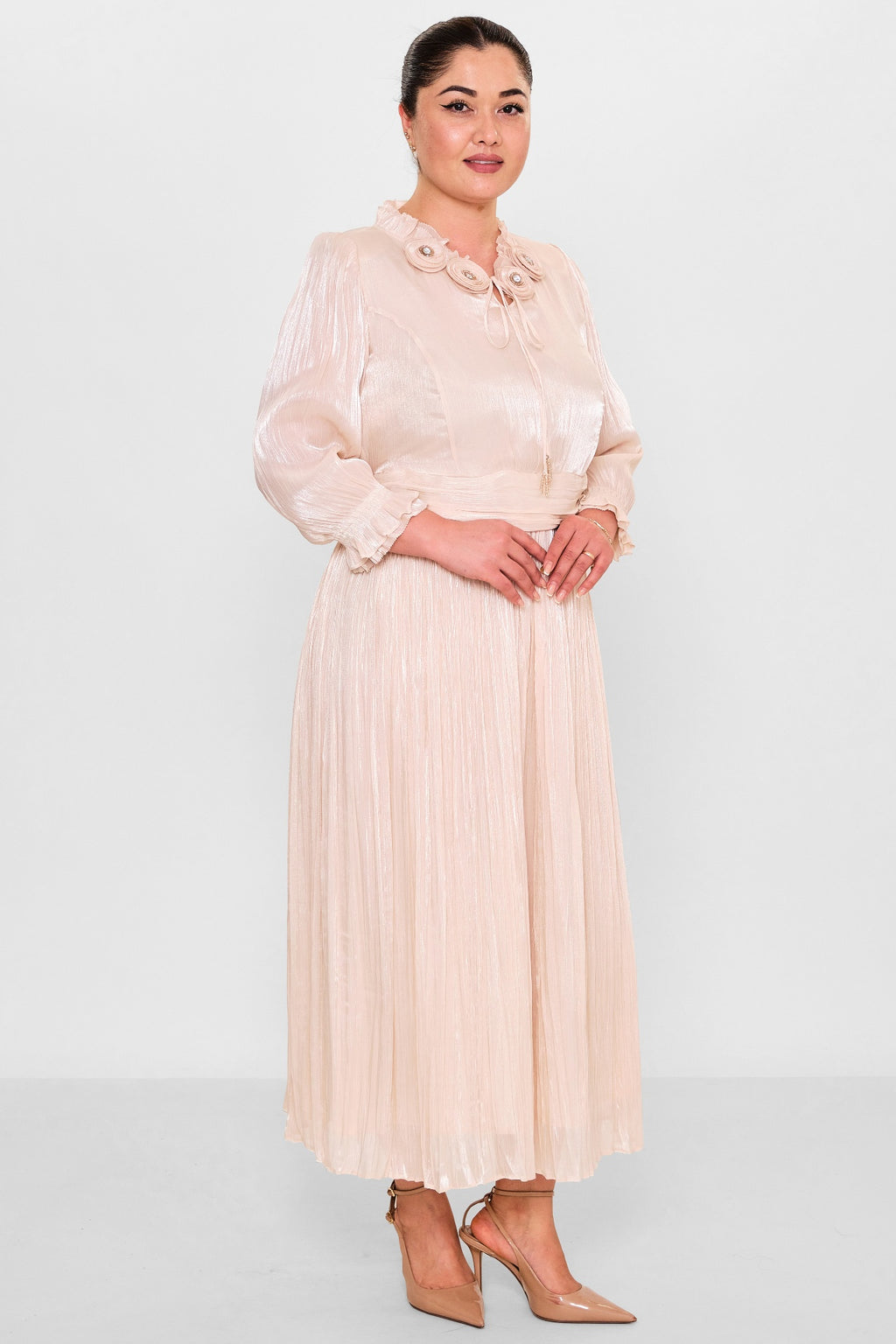 Gumanize - Plus Size Dress (GMZ2026-24-7316) - 8690200089817