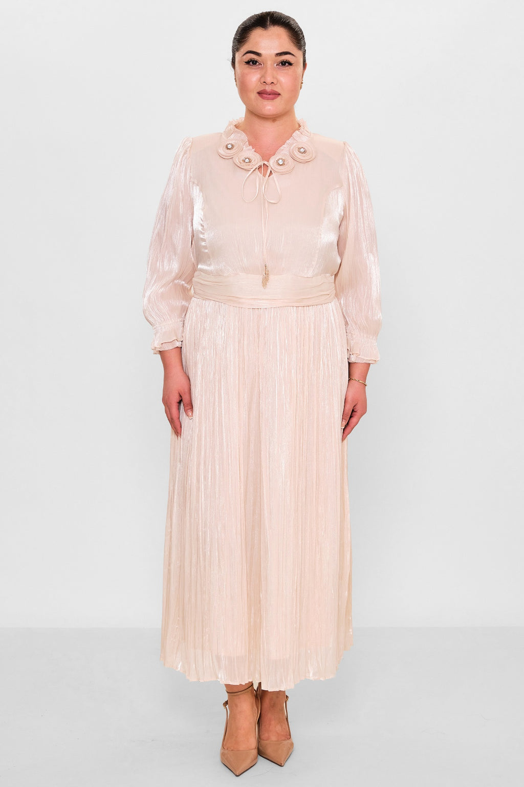 Gumanize - Plus Size Dress (GMZ2026-24-7316) - 8690200089817