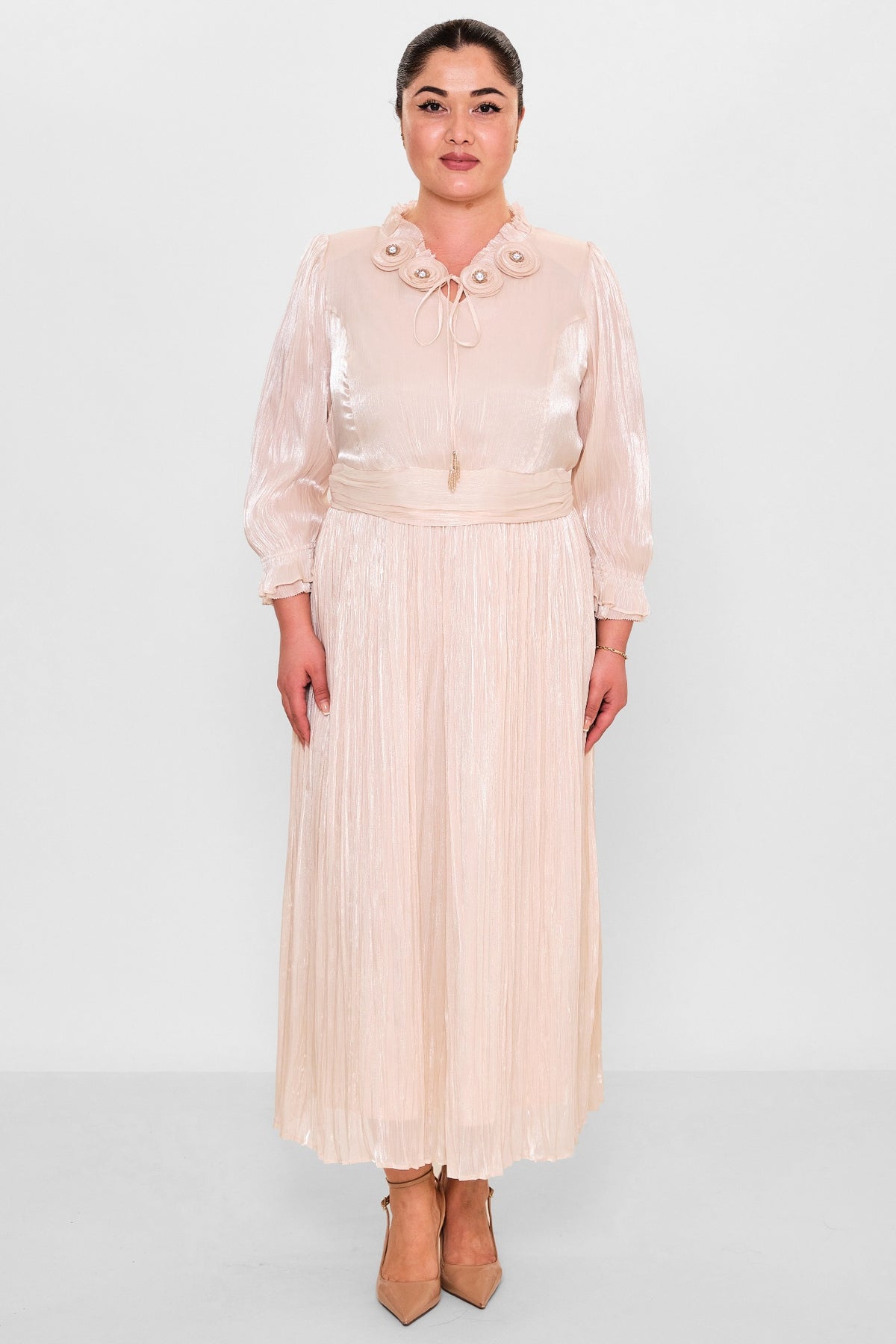 Gumanize - Plus Size Dress (GMZ2026-24-7316) - 8690200089817