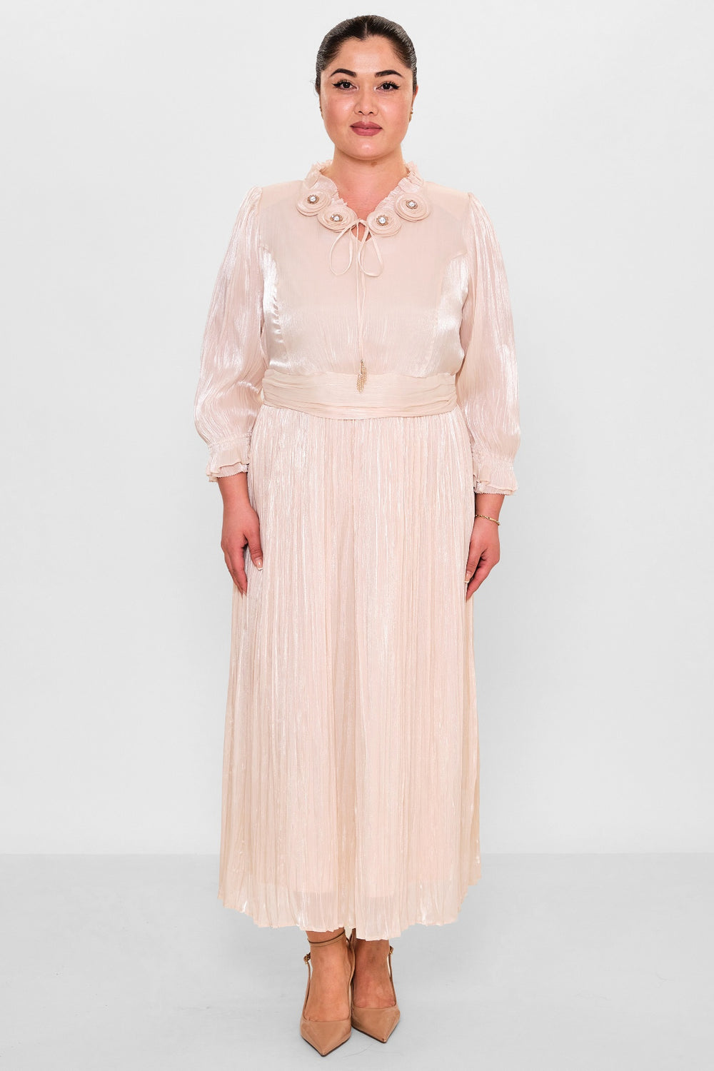 Gumanize - Plus Size Dress (GMZ2026-24-7316) - 8690200089817