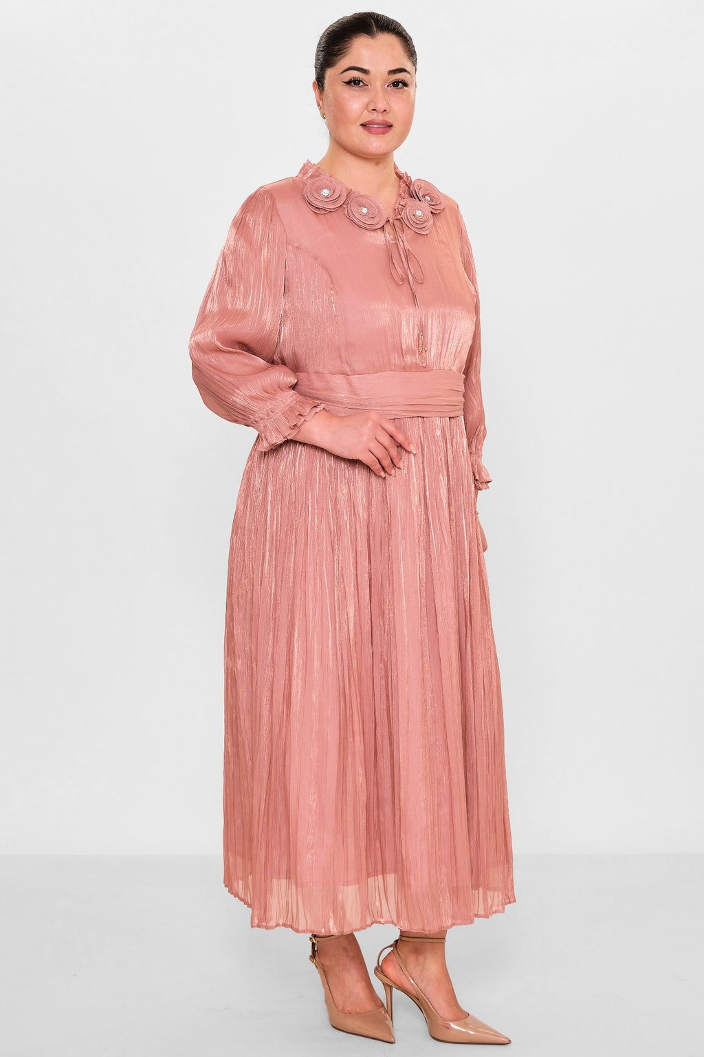 Gumanize - Plus Size Dress (GMZ2026-24-7316) - 8690200089824