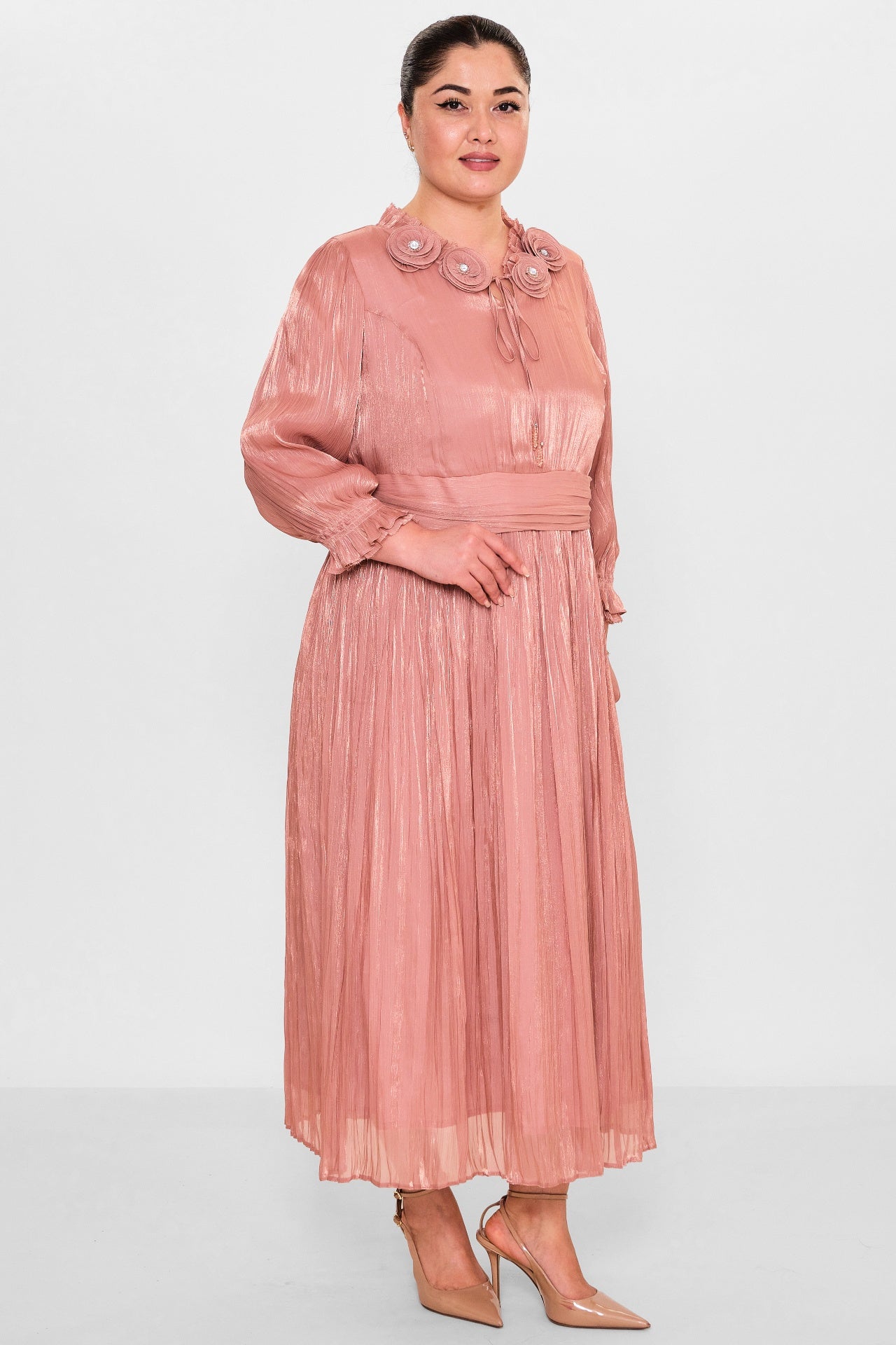Gumanize - Plus Size Dress (GMZ2026-24-7316) - 8690200089824