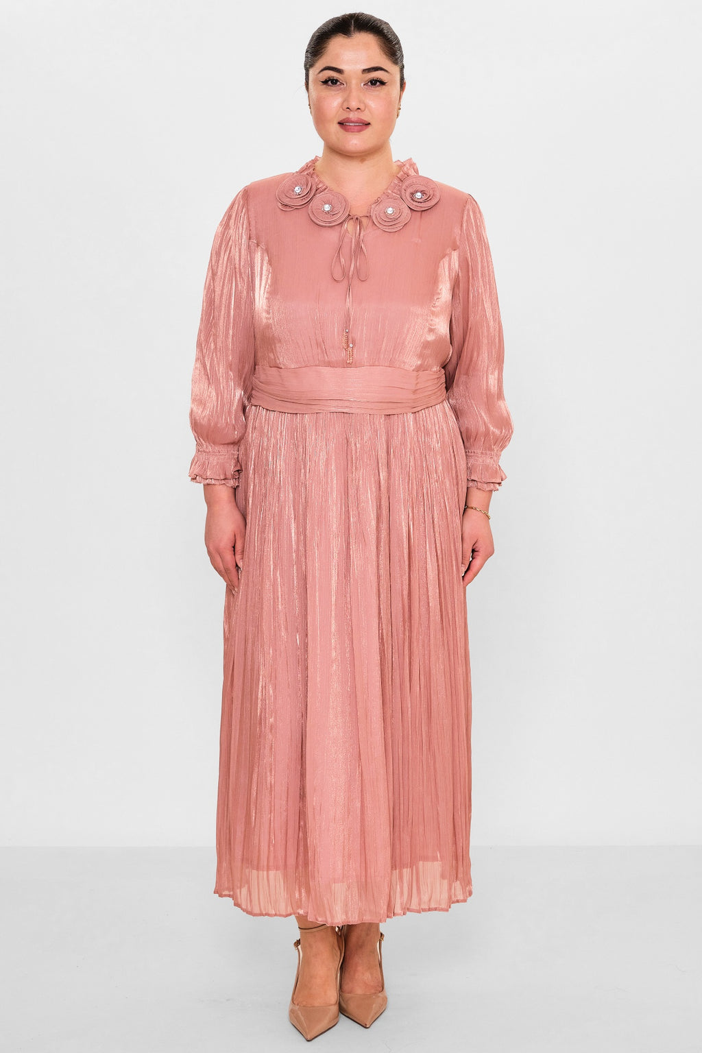 Gumanize - Plus Size Dress (GMZ2026-24-7316) - 8690200089824