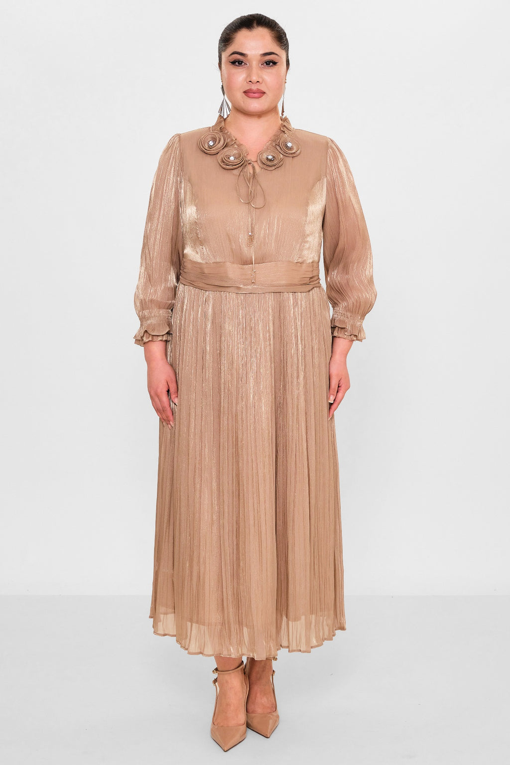 Gumanize - Plus Size Dress (GMZ2026-24-7316) - 8690200089831