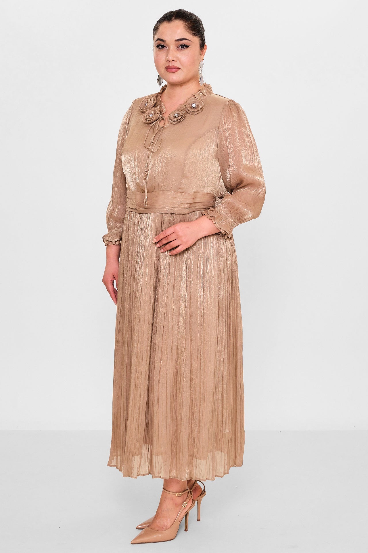 Gumanize - Plus Size Dress (GMZ2026-24-7316) - 8690200089831