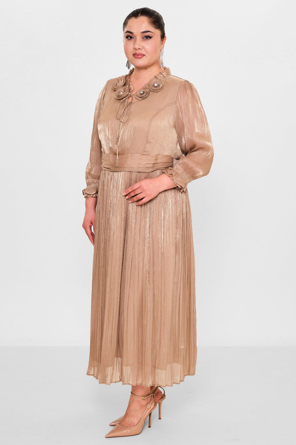 Gumanize - Plus Size Dress (GMZ2026-24-7316) - 8690200089831
