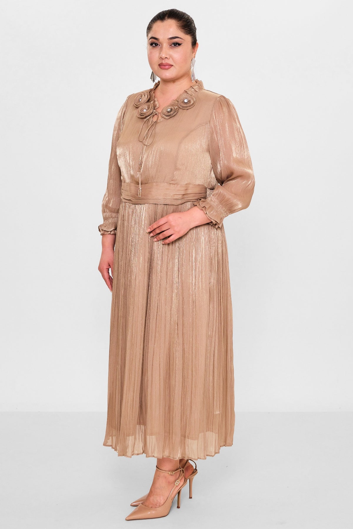 Gumanize - Plus Size Dress (GMZ2026-24-7316) - 8690200089831