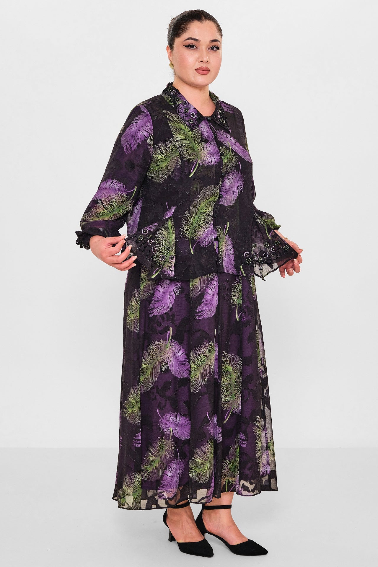 Gumanize - Plus Size Dress (GMZ2026-364-8005) - 8690200089862