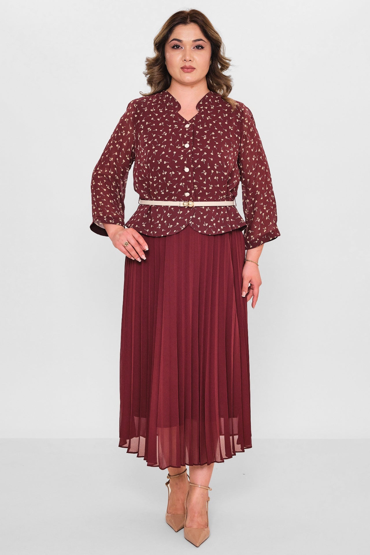 Gumanize - Plus Size Dress (GMZ2026-399-8050) - 8690200089947