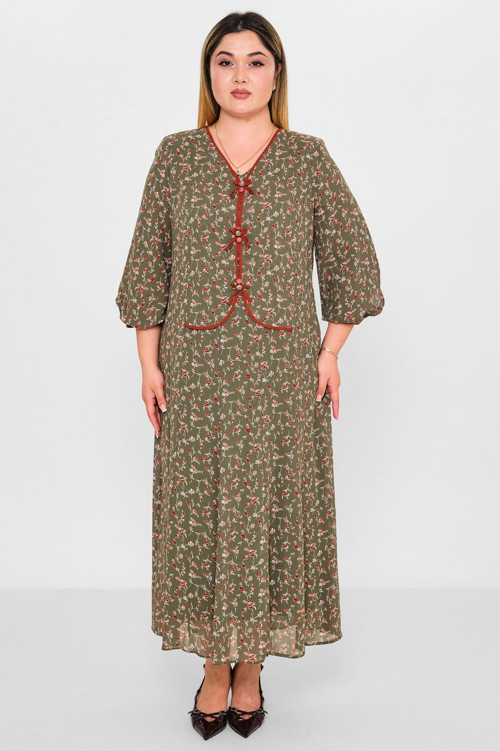 Gumanize - Plus Size Dress (GMZ2026-505-8067) - 8690200089961