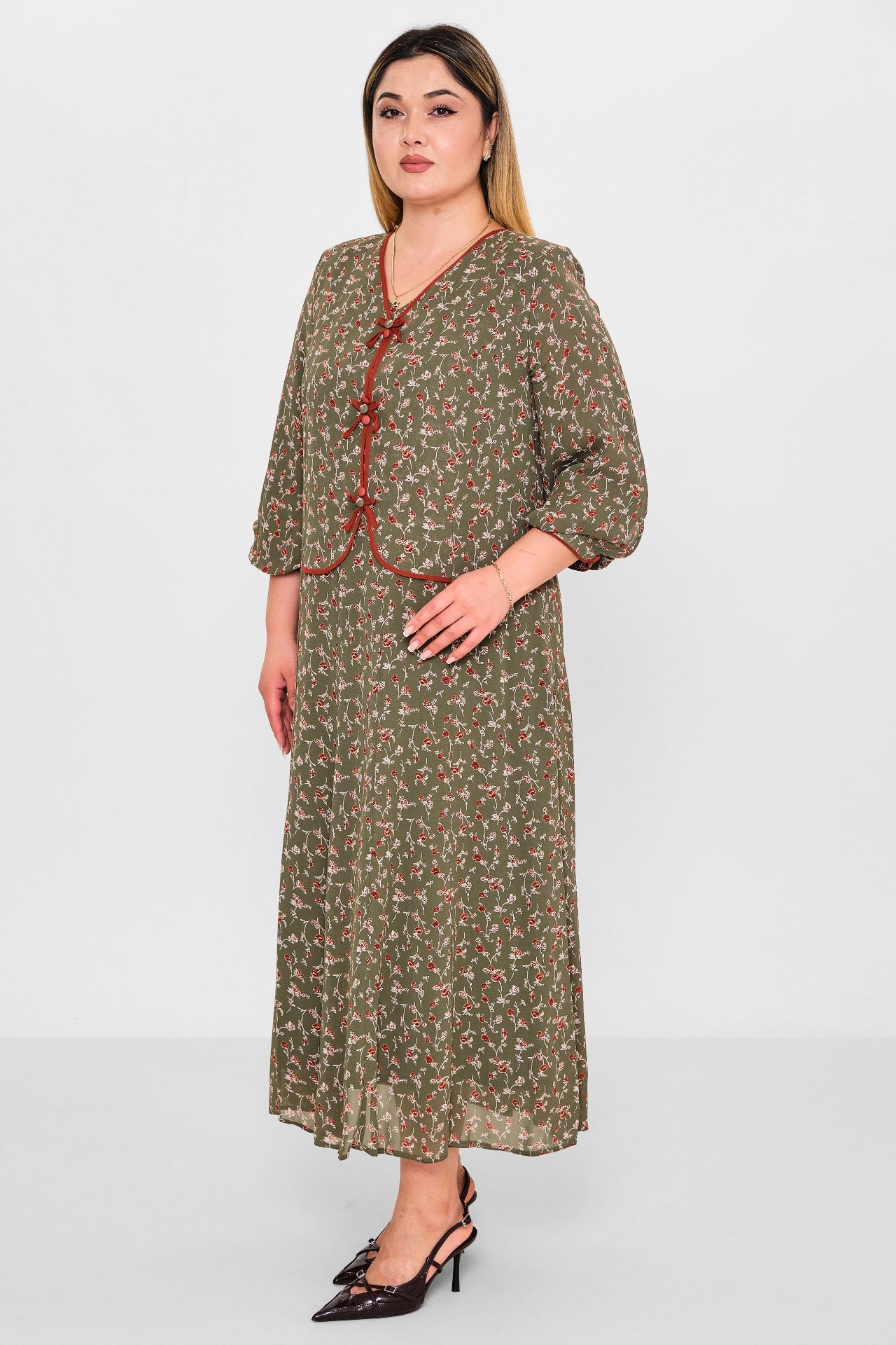 Gumanize - Plus Size Dress (GMZ2026-505-8067) - 8690200089961
