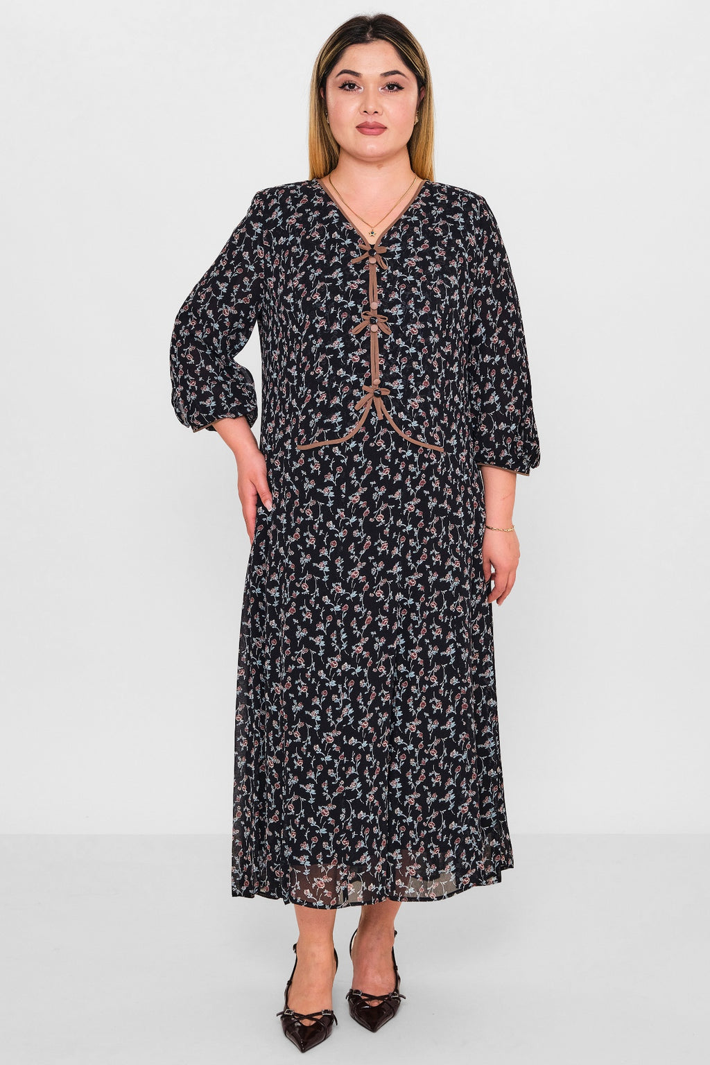 Gumanize - Plus Size Dress (GMZ2026-505-8067) - 8690200089978