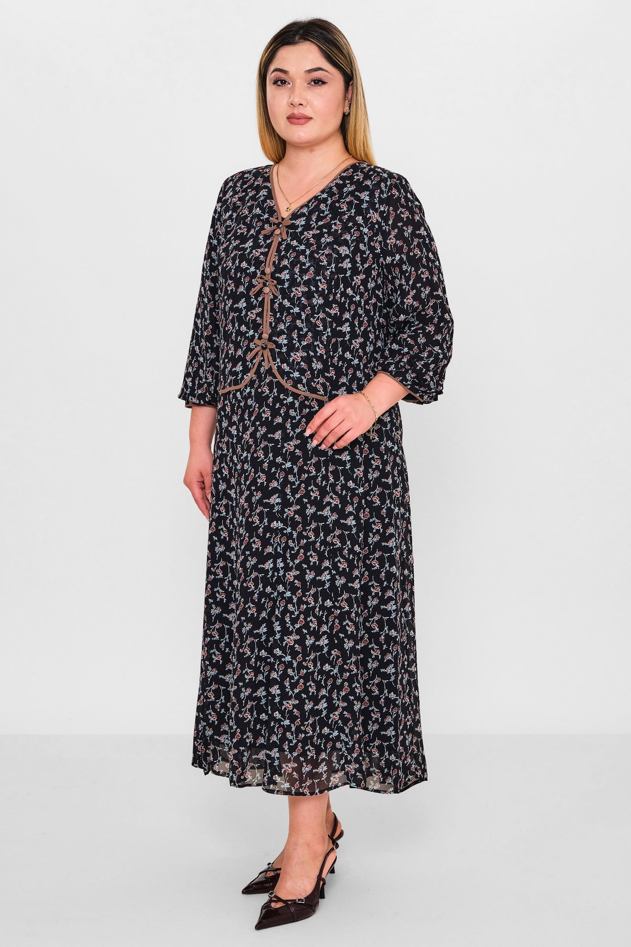 Gumanize - Plus Size Dress (GMZ2026-505-8067) - 8690200089978