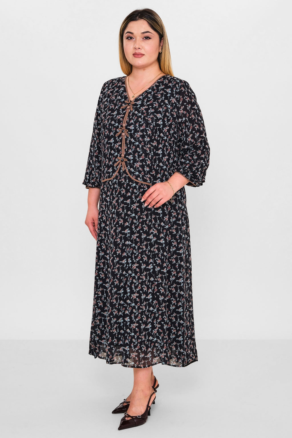 Gumanize - Plus Size Dress (GMZ2026-505-8067) - 8690200089978