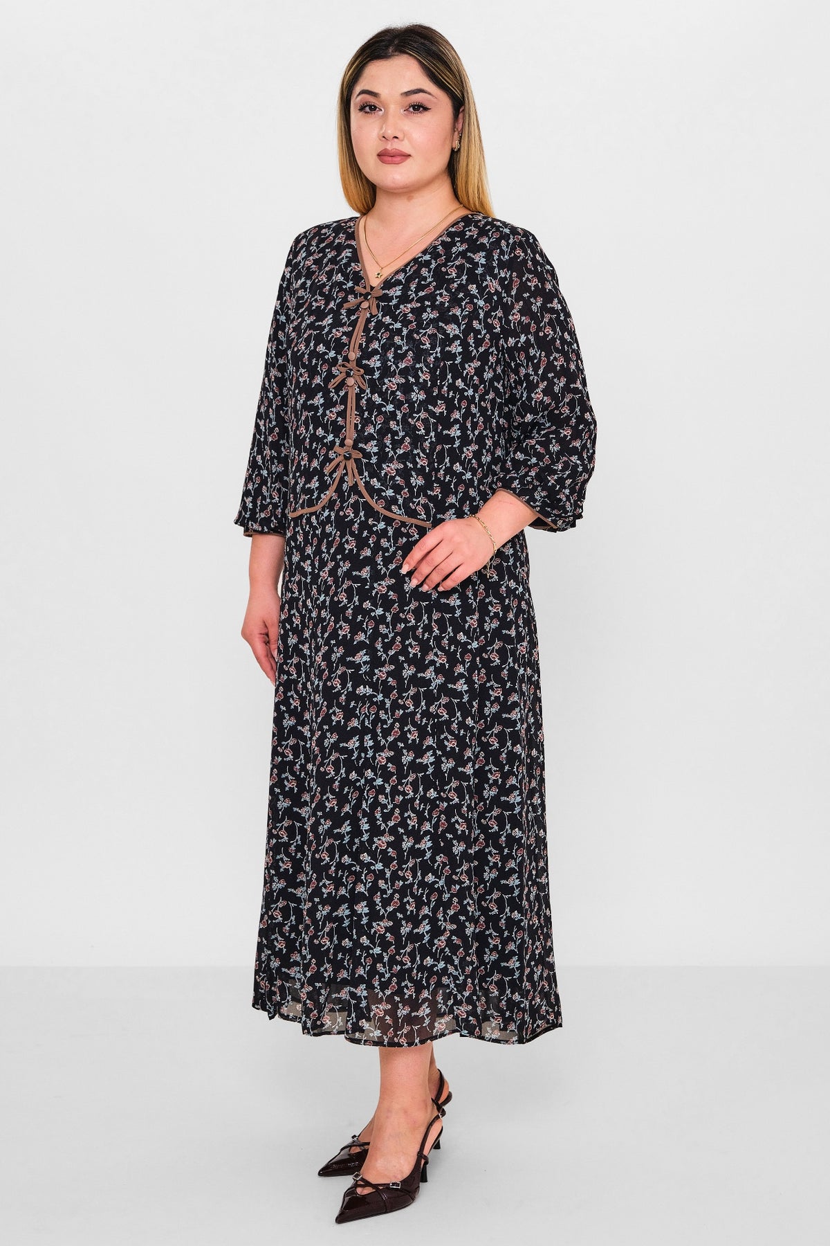 Gumanize - Plus Size Dress (GMZ2026-505-8067) - 8690200089978