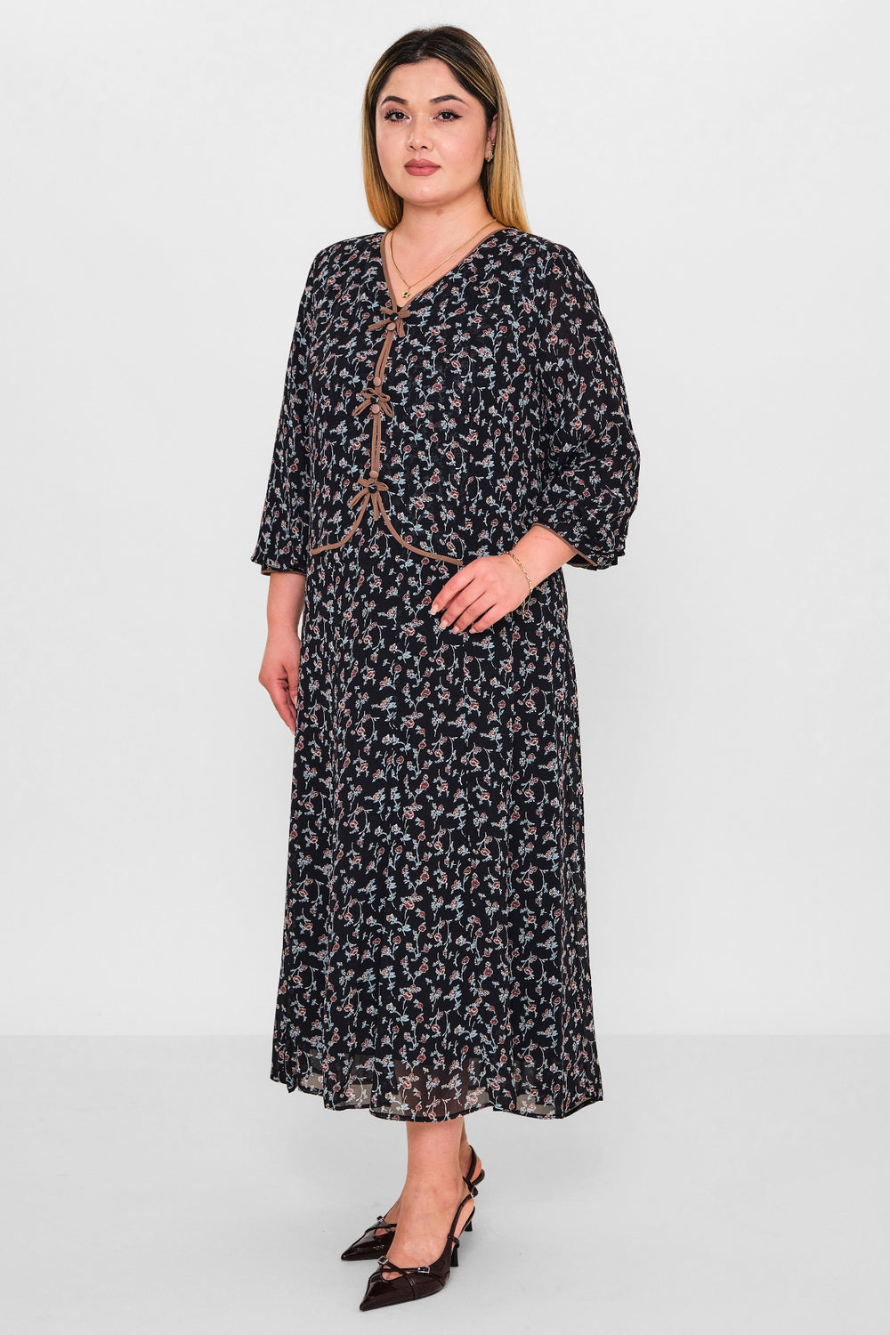 Gumanize - Plus Size Dress (GMZ2026-505-8067) - 8690200089978