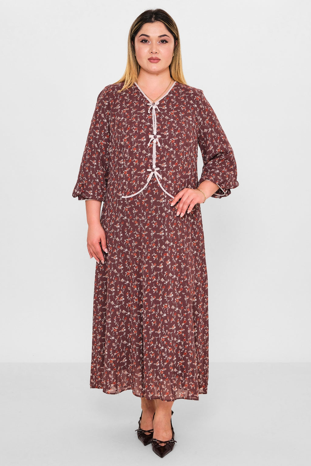 Gumanize - Plus Size Dress (GMZ2026-505-8067) - 8690200089985