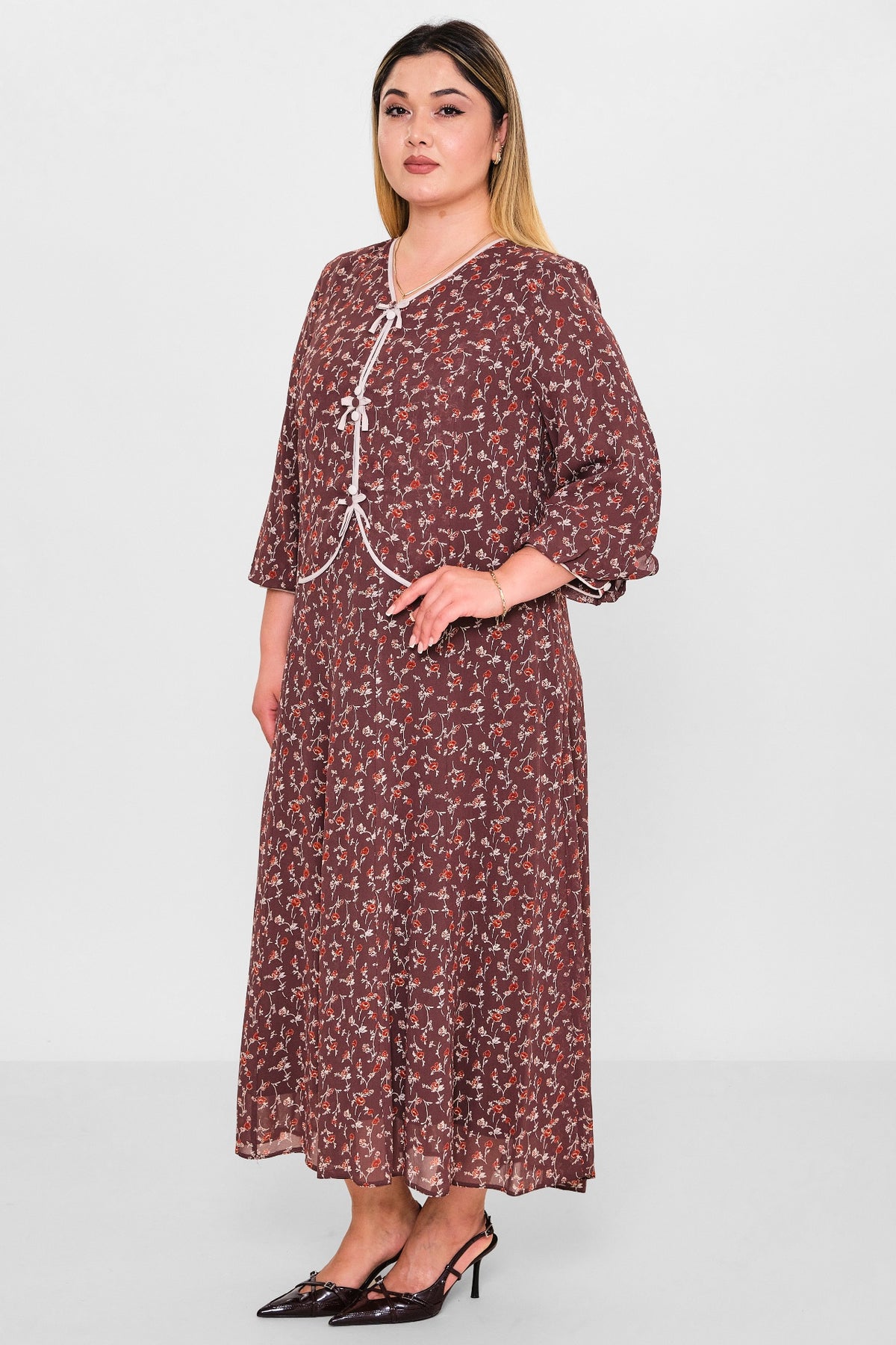 Gumanize - Plus Size Dress (GMZ2026-505-8067) - 8690200089985