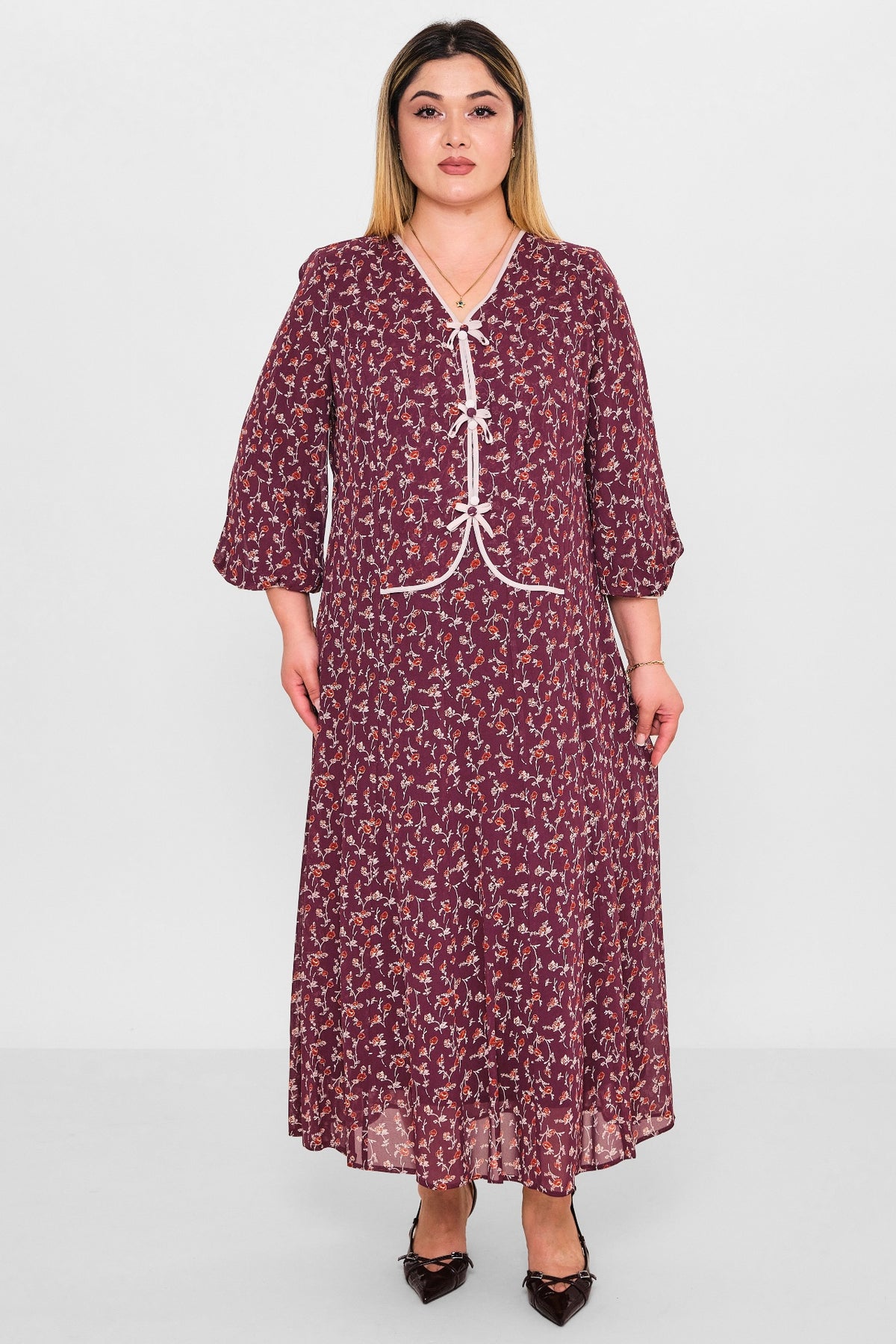 Gumanize - Plus Size Dress (GMZ2026-505-8067) - 8690200089992