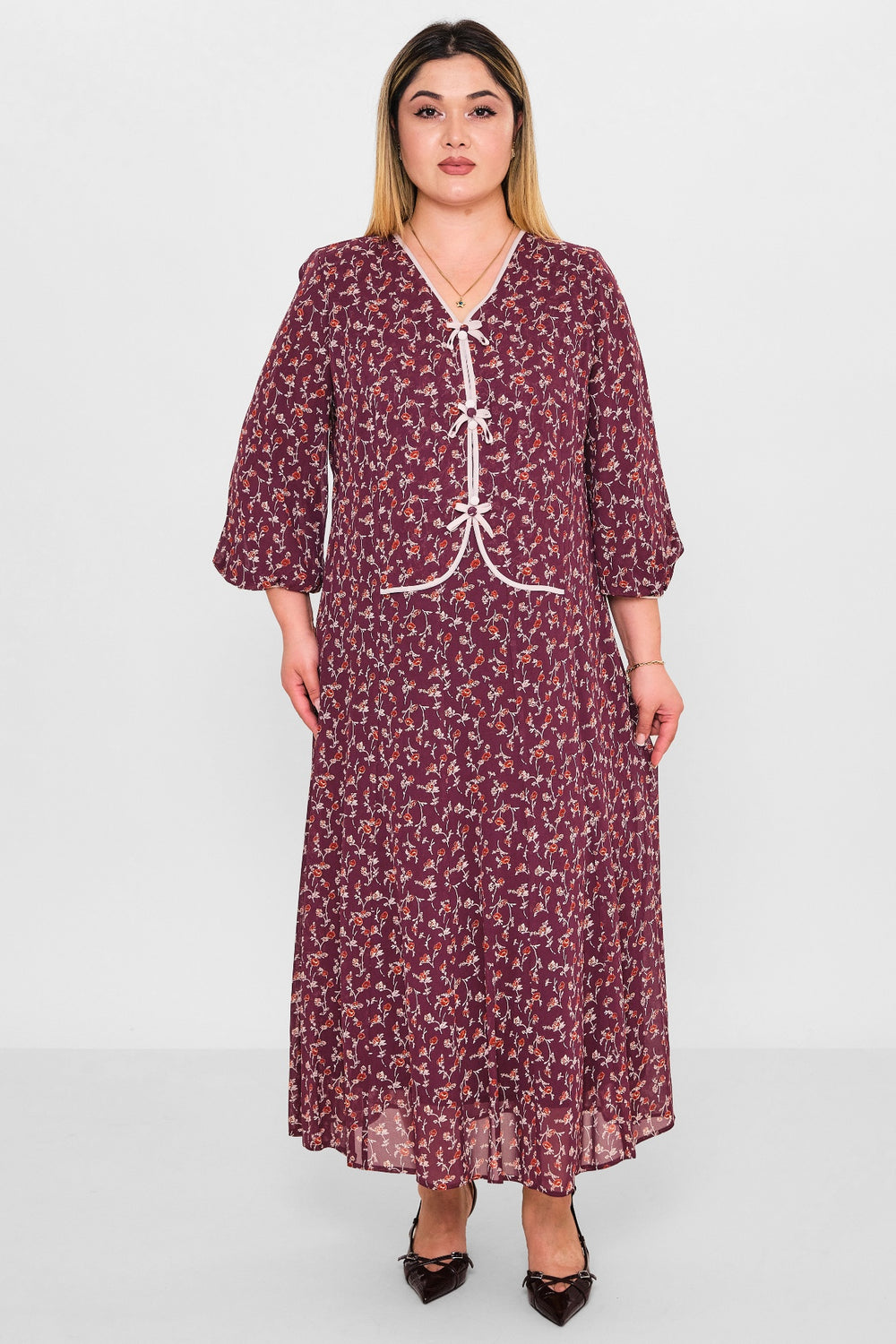 Gumanize - Plus Size Dress (GMZ2026-505-8067) - 8690200089992