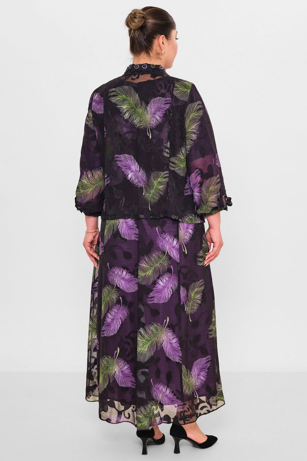 Gumanize - Extended Plus Size Dress (GMZ2026-365-8005) - 8690200090264
