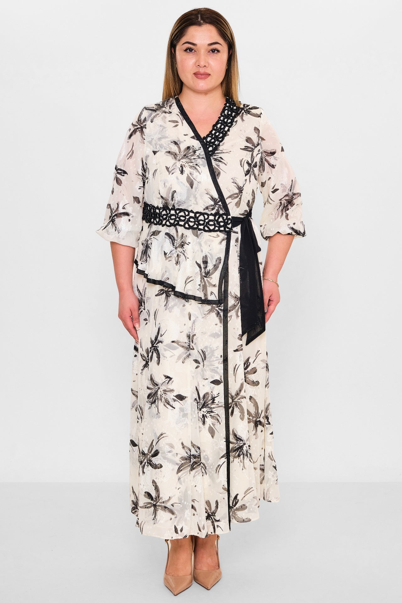 Gumanize - Plus Size Dress (GMZ2025-509-7397) - 8690200090271