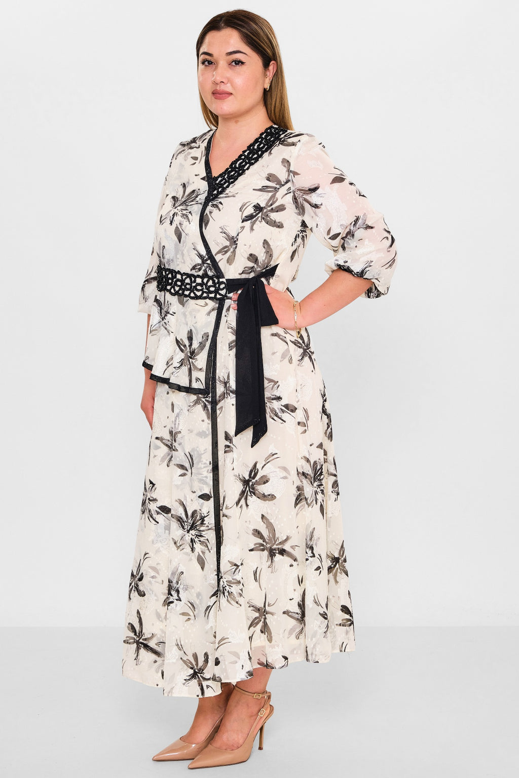 Gumanize - Plus Size Dress (GMZ2025-509-7397) - 8690200090271