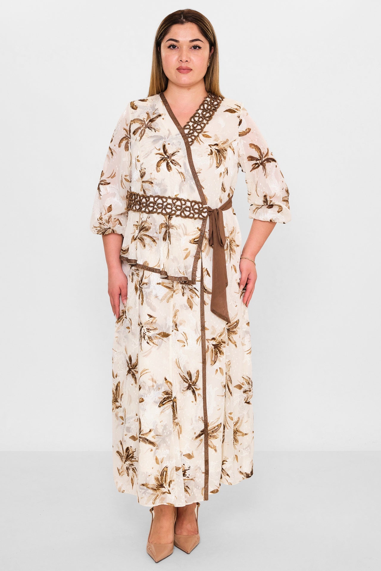 Gumanize - Plus Size Dress (GMZ2025-509-7397) - 8690200090288