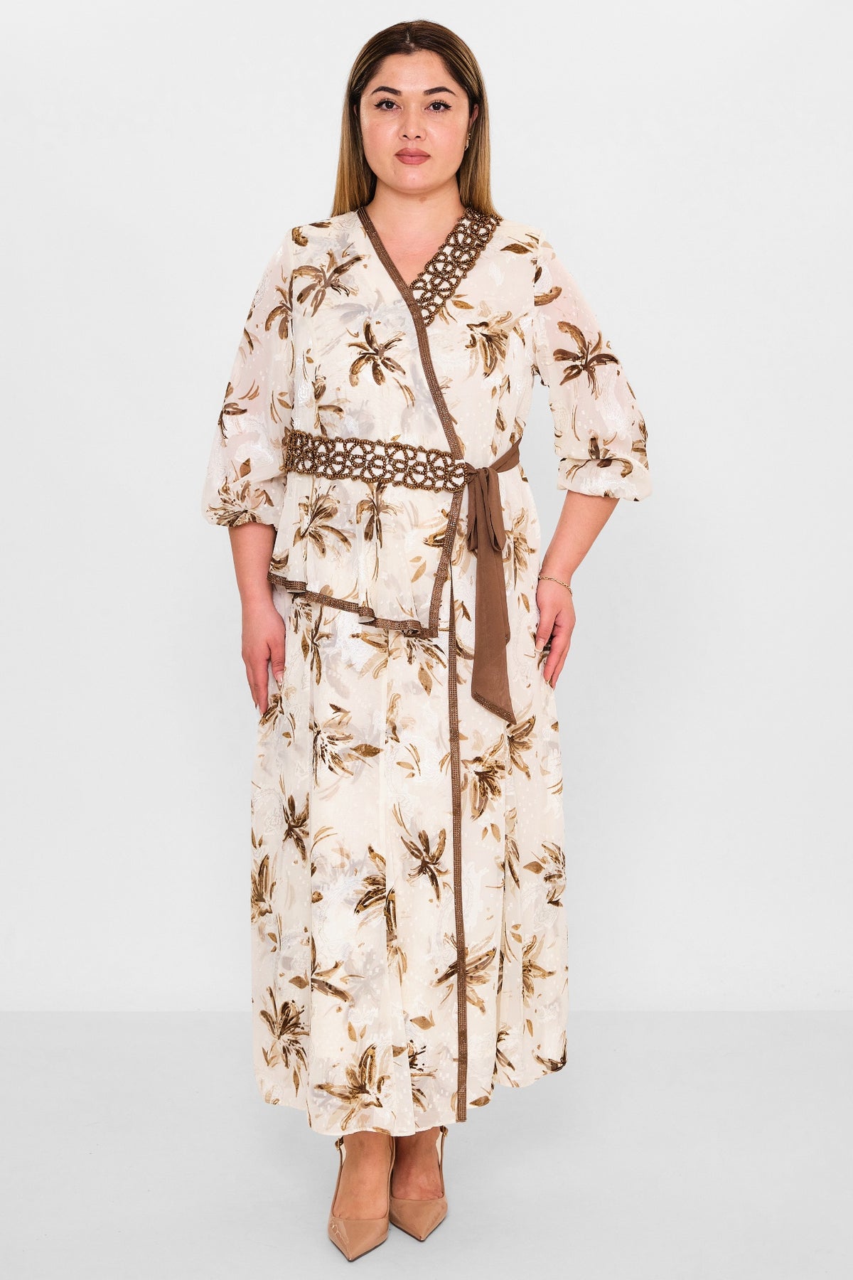 Gumanize - Plus Size Dress (GMZ2025-509-7397) - 8690200090288