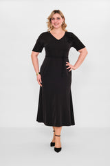 Dress port - Plus Size Dress (DSP26Y5718) - 8690200090417