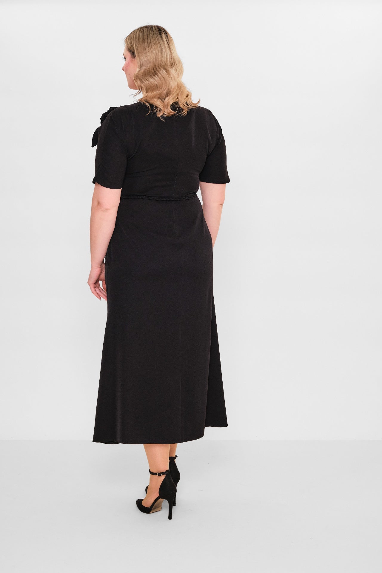 Dress port - Plus Size Dress (DSP26Y5718) - 8690200090417