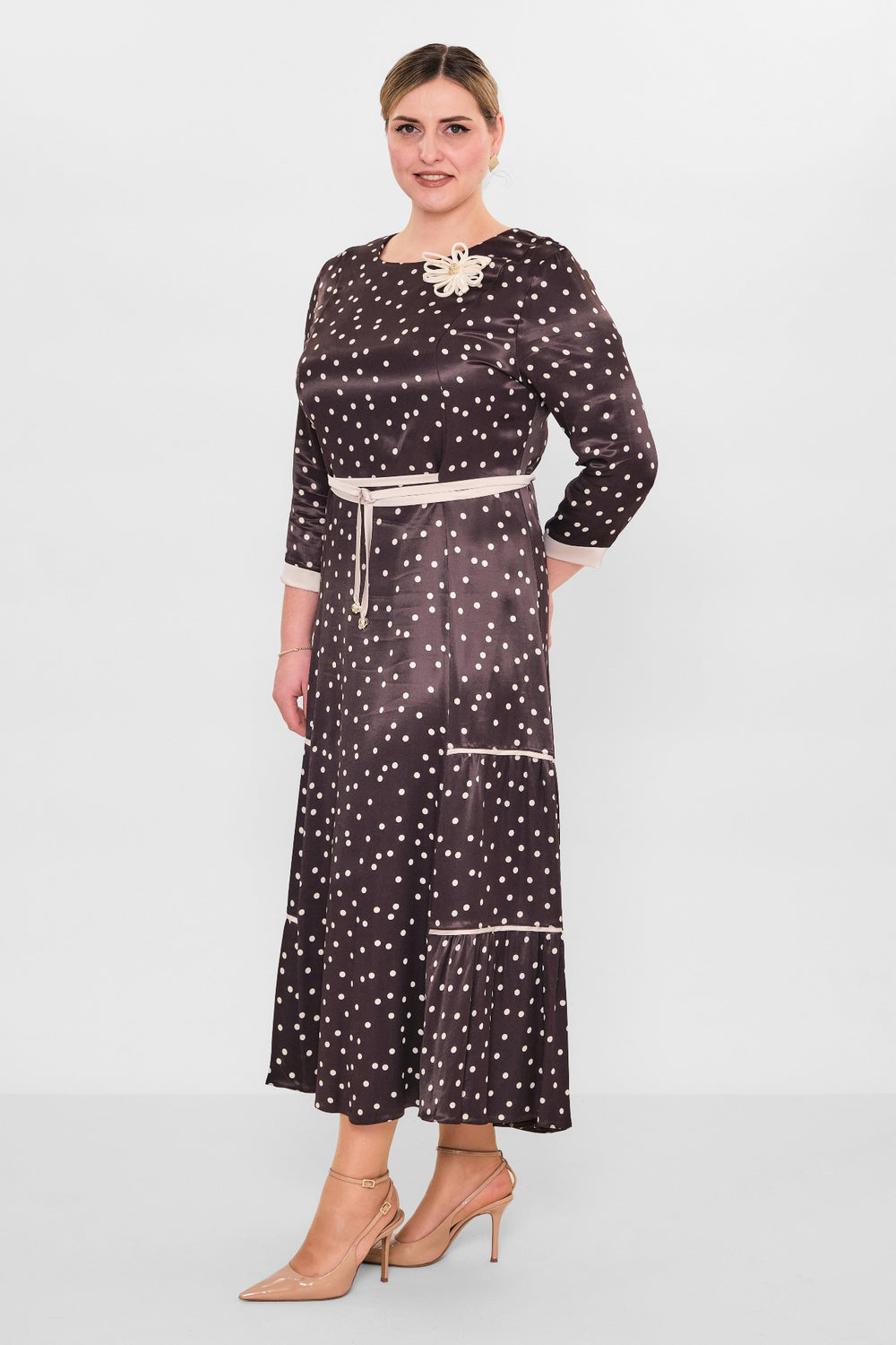 Dress port - Plus Size Dress (DSP26Y5703) - 8690200090431
