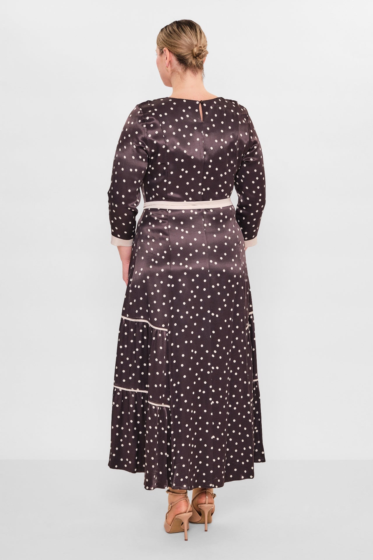 Dress port - Plus Size Dress (DSP26Y5703) - 8690200090431