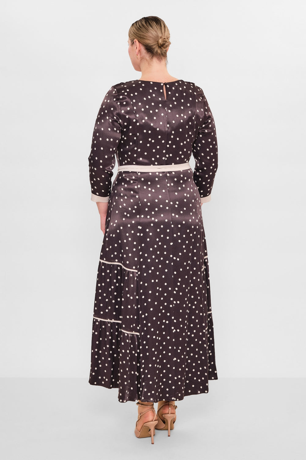 Dress port - Plus Size Dress (DSP26Y5703) - 8690200090431