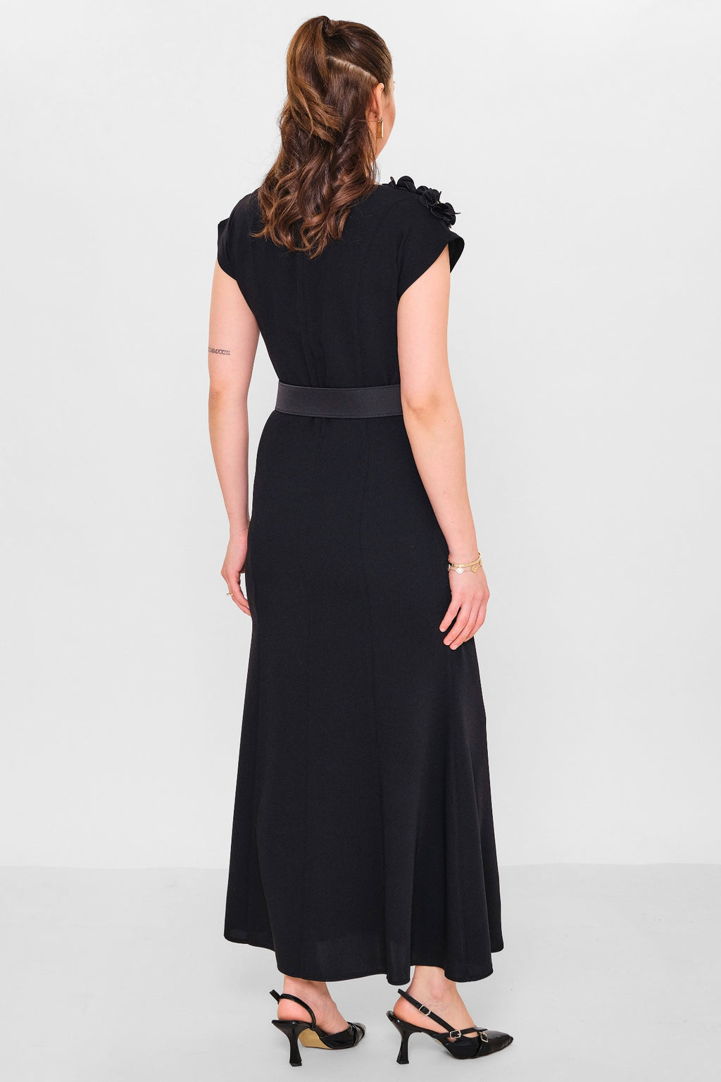 Dress port - Plus Size Dress (DSP26Y5707) - 8690200090448
