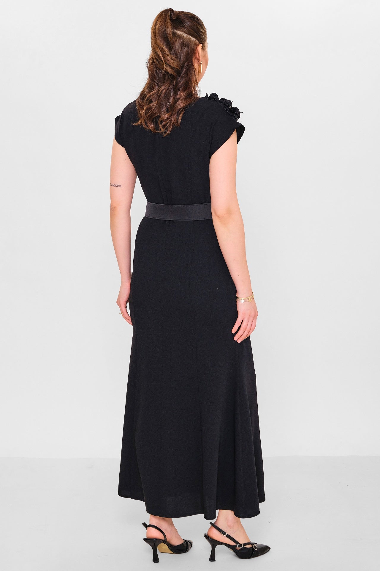 Dress port - Plus Size Dress (DSP26Y5707) - 8690200090448