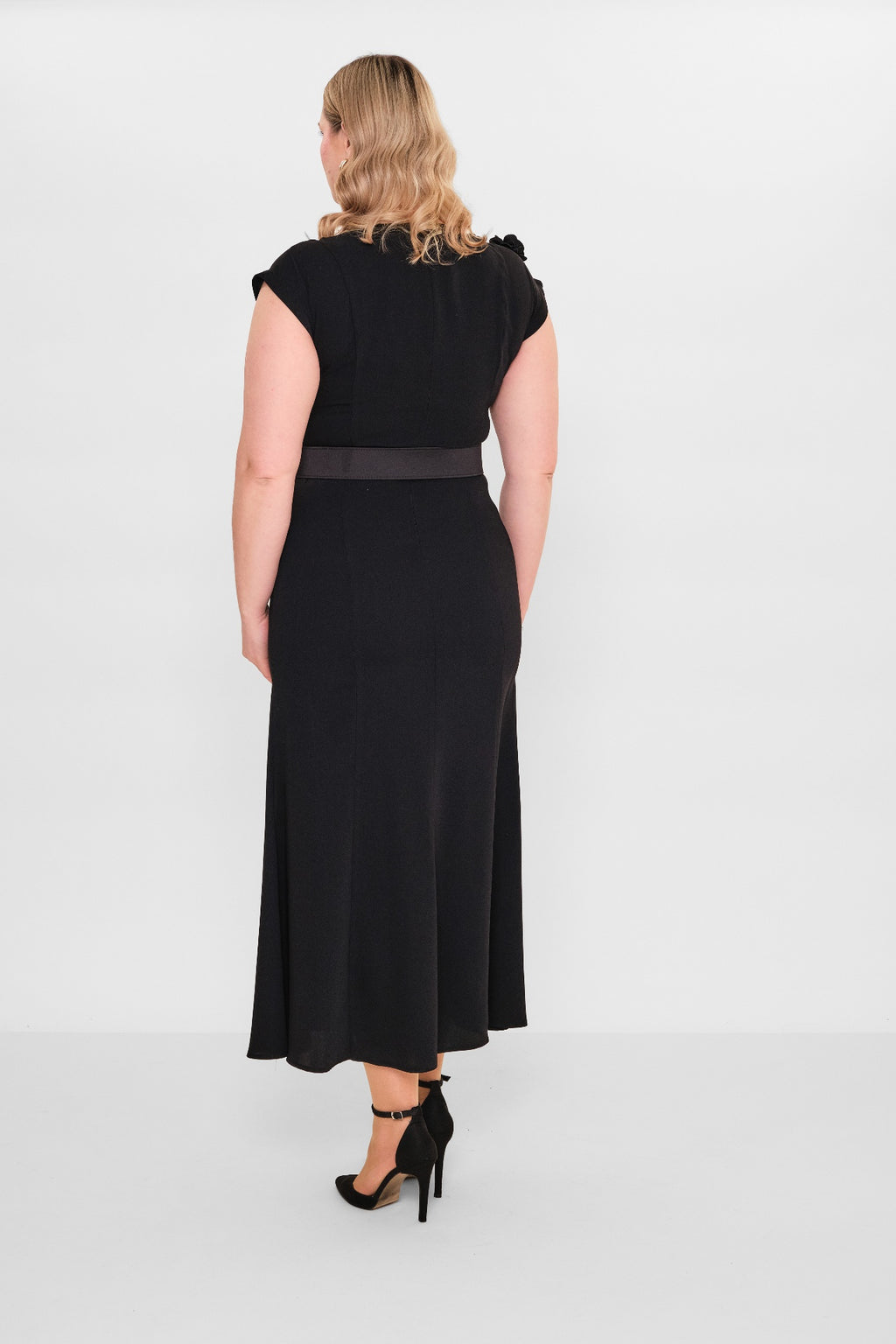 Dress port - Plus Size Dress (DSP26Y5706) - 8690200090455