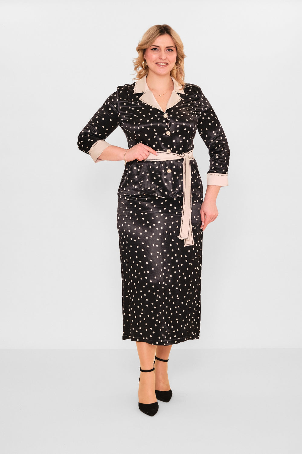 Dress port - Plus Size Suit (DSP26Y3403) - 8690200090547