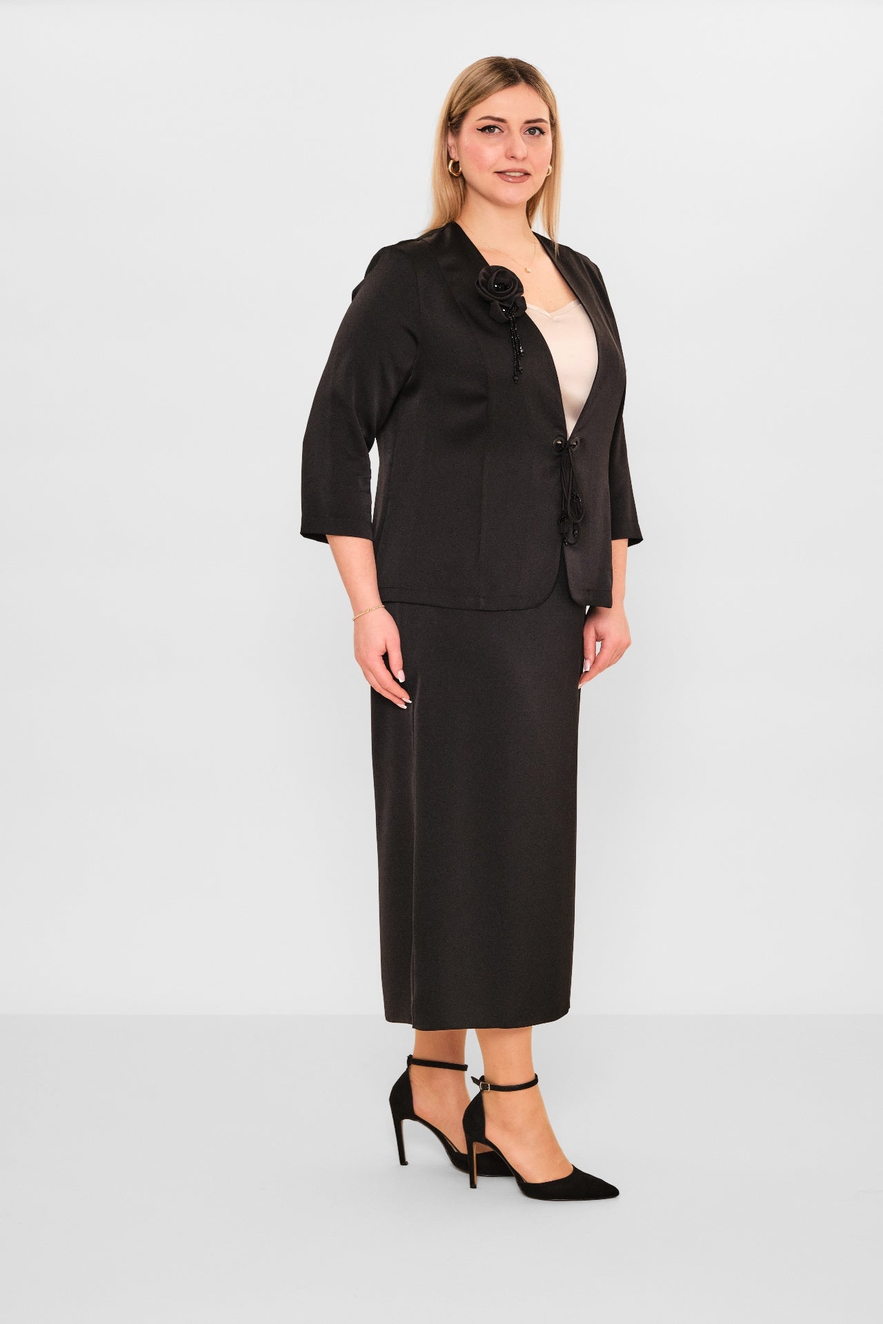 Dress port - Plus Size Suit (DSP26Y3435) - 8690200090608