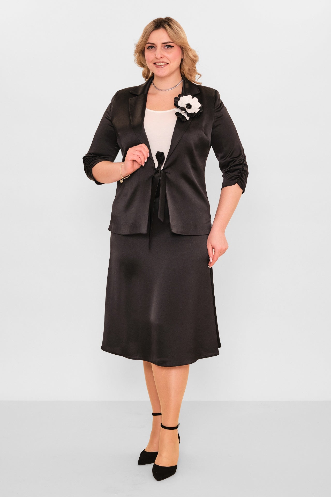 Dress port - Plus Size Suit (DSP26Y3362) - 8690200090790