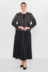 Dress port - Plus Size Suit (DSP26Y3422) - 8690200090837