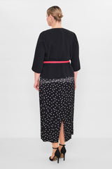 Dress port - Plus Size Dress (DSP26Y3430) - 8690200090844