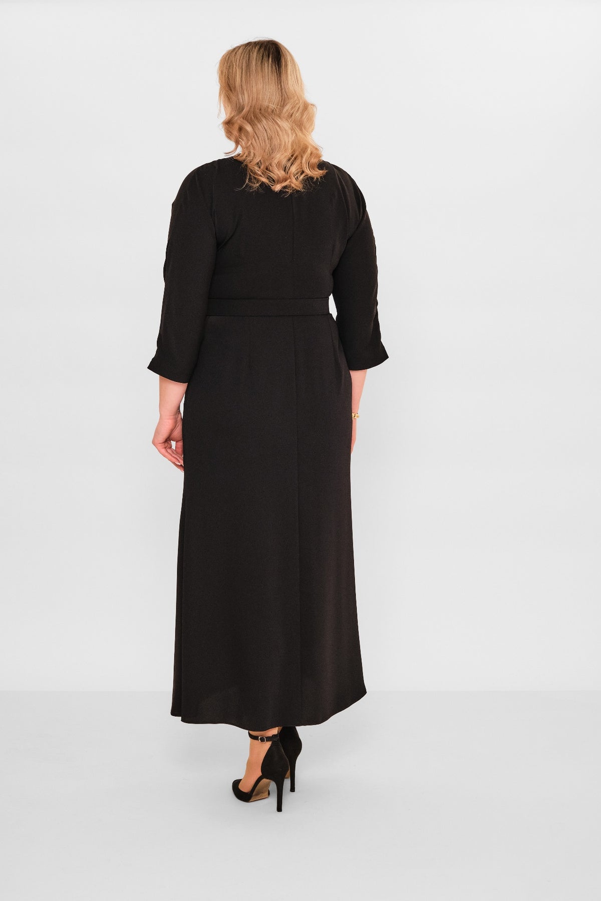 Dress port - Plus Size Dress (DSP26Y5501) - 8690200090875