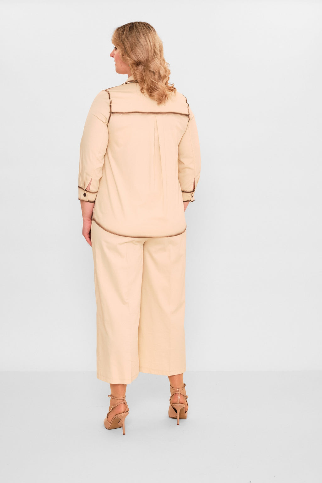 Dress port - Plus Size Suit (DSP26Y9342) - 8690200091025