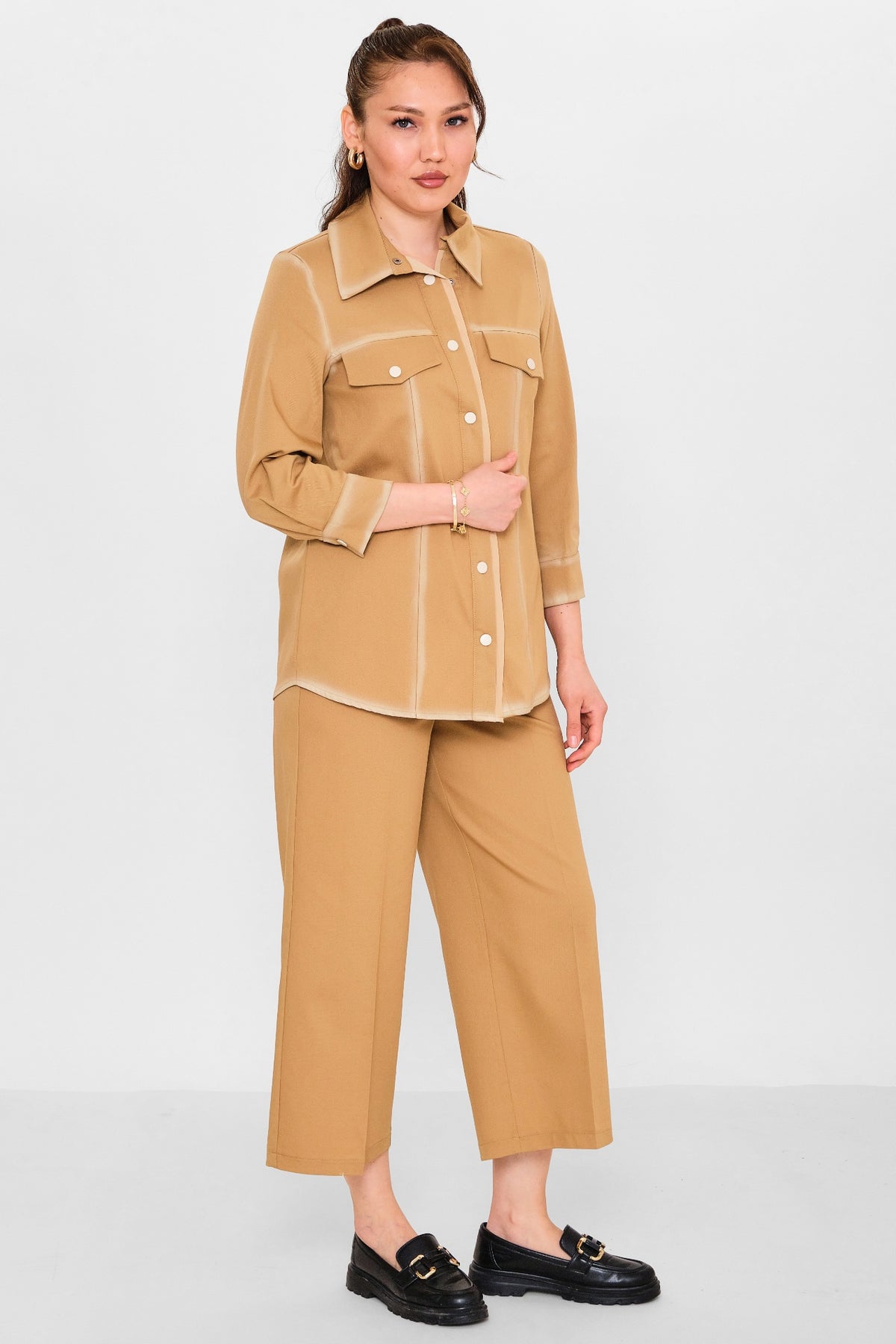 Dress port - Plus Size Suit (DSP26Y9343) - 8690200091032