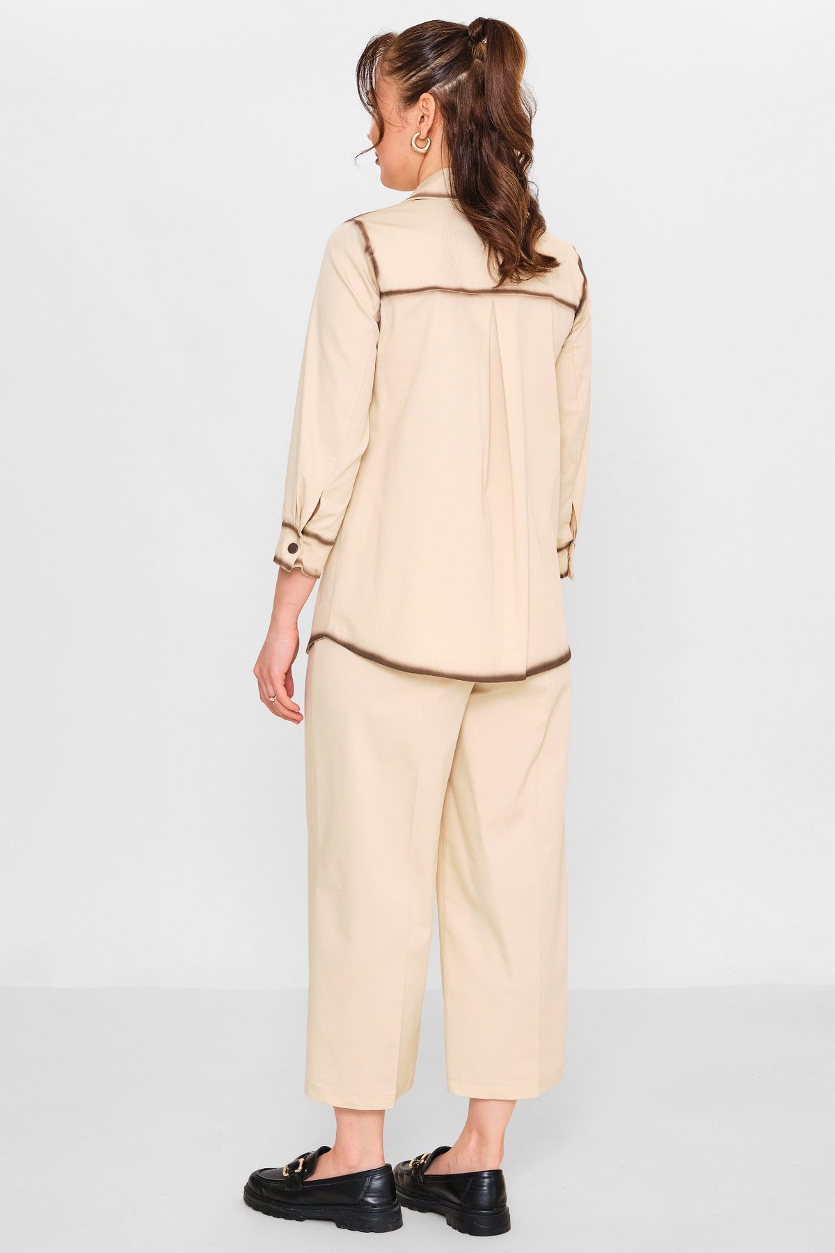Dress port - Plus Size Suit (DSP26Y9343) - 8690200091049
