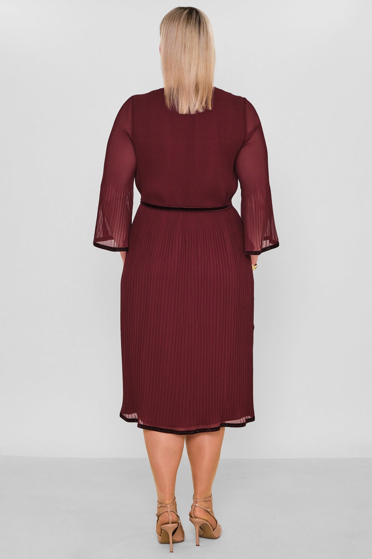 Ksas - Plus Size Dress (KSAS32219) - 8690200091063
