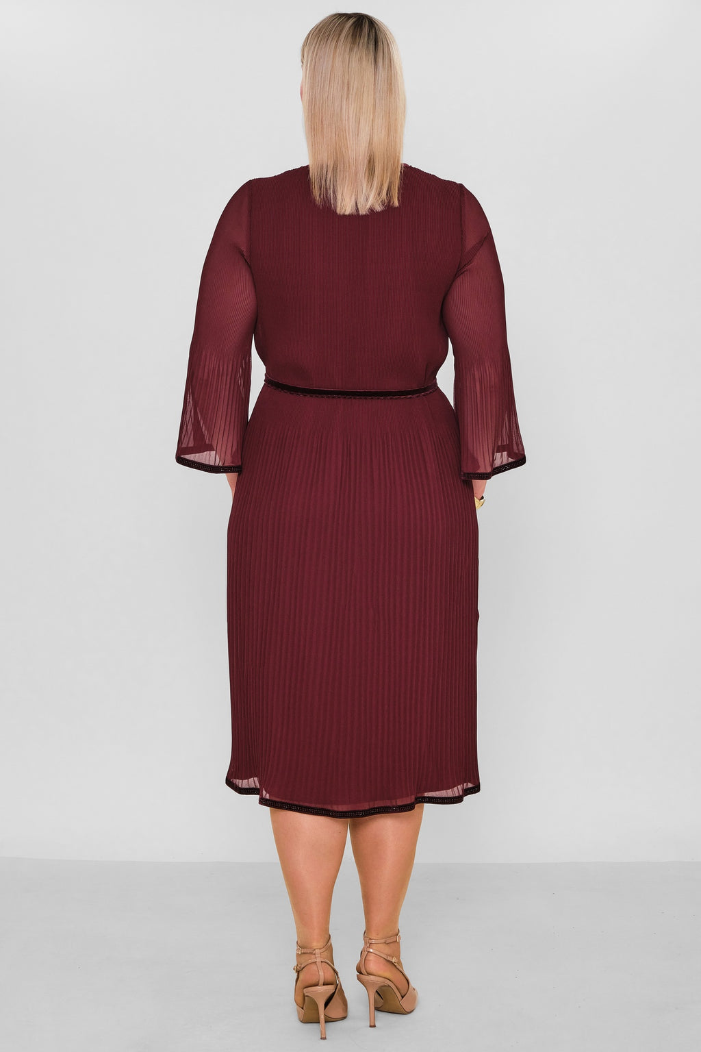 Ksas - Plus Size Dress (KSAS32219) - 8690200091063