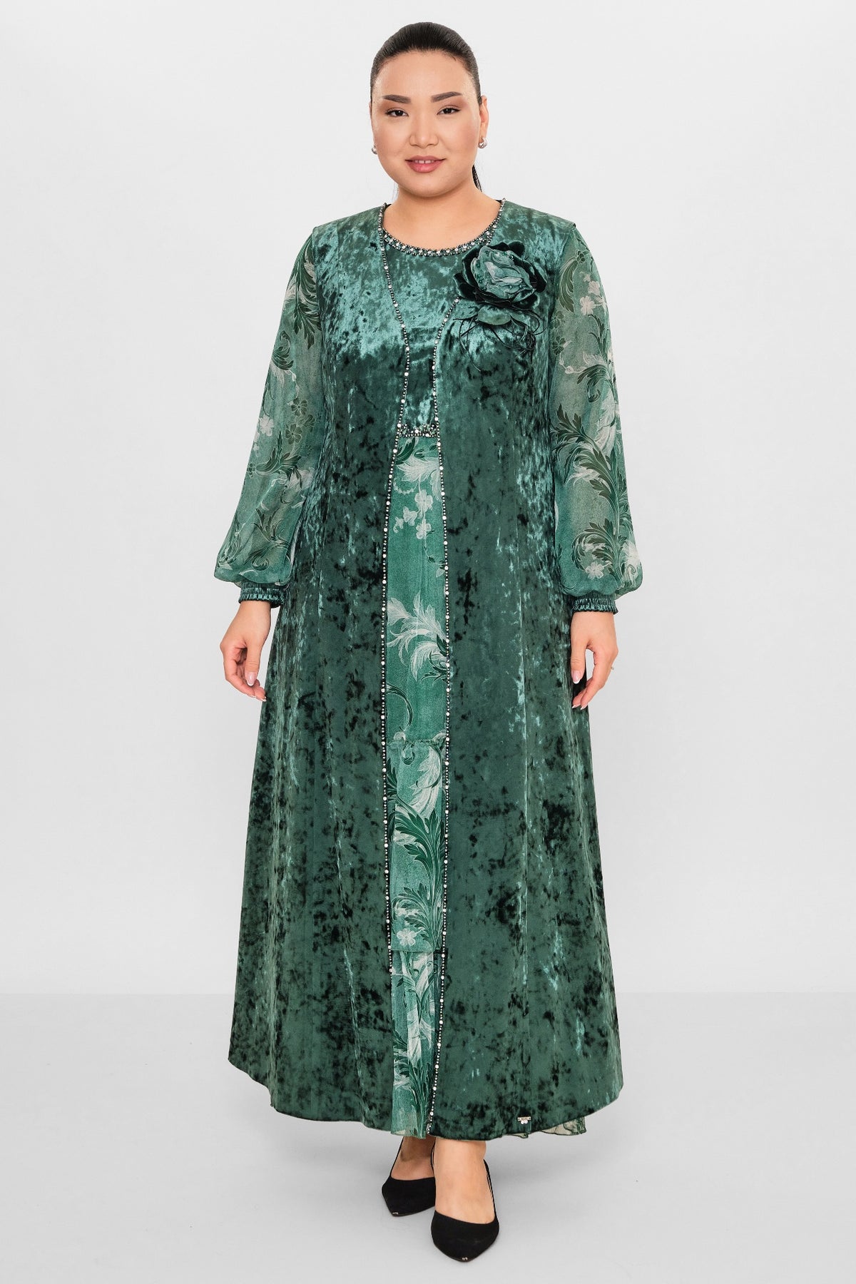 Ksas - Plus Size Suit (KSASET-04) - 8690200091186